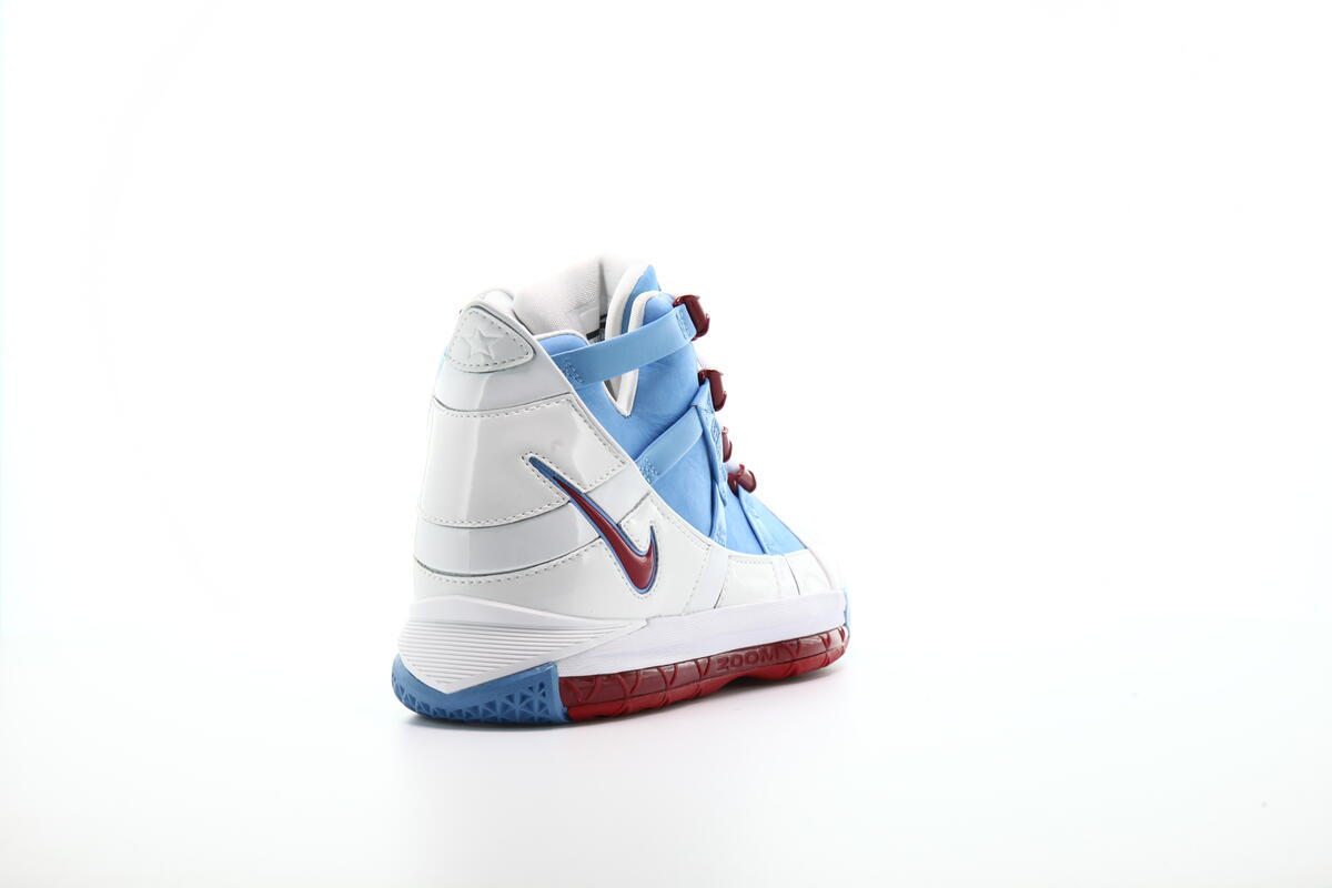 Lebron 3 blue on sale white